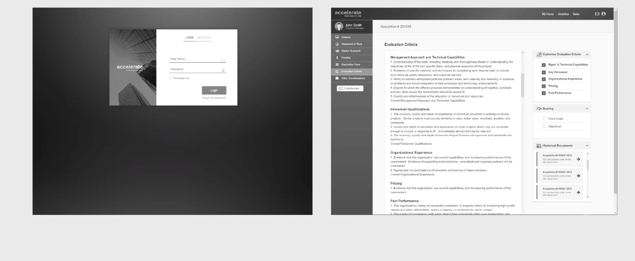 HHS Accelerate case study — Application interface concepts