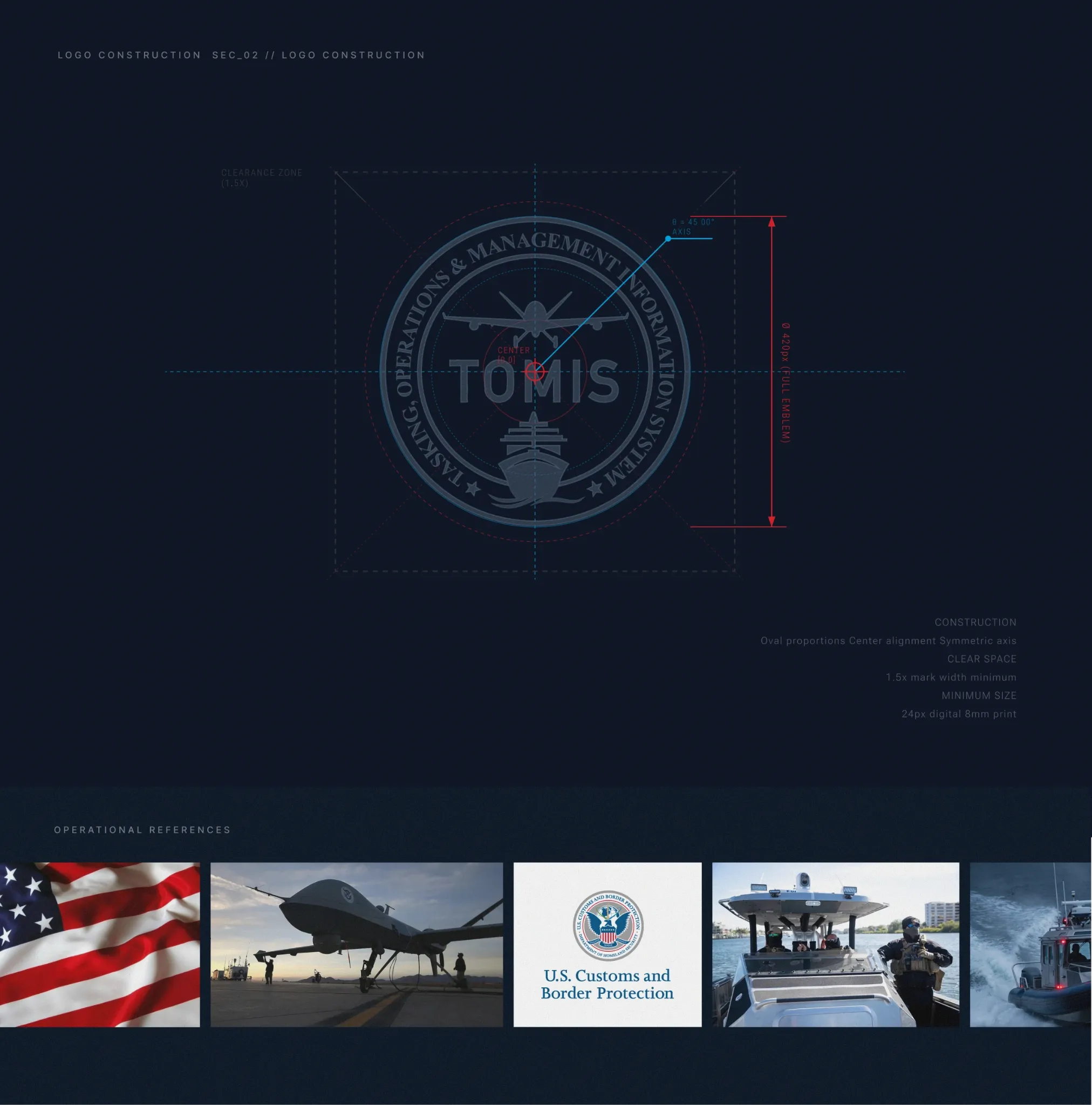 TOMIS brand identity project — Logo variations