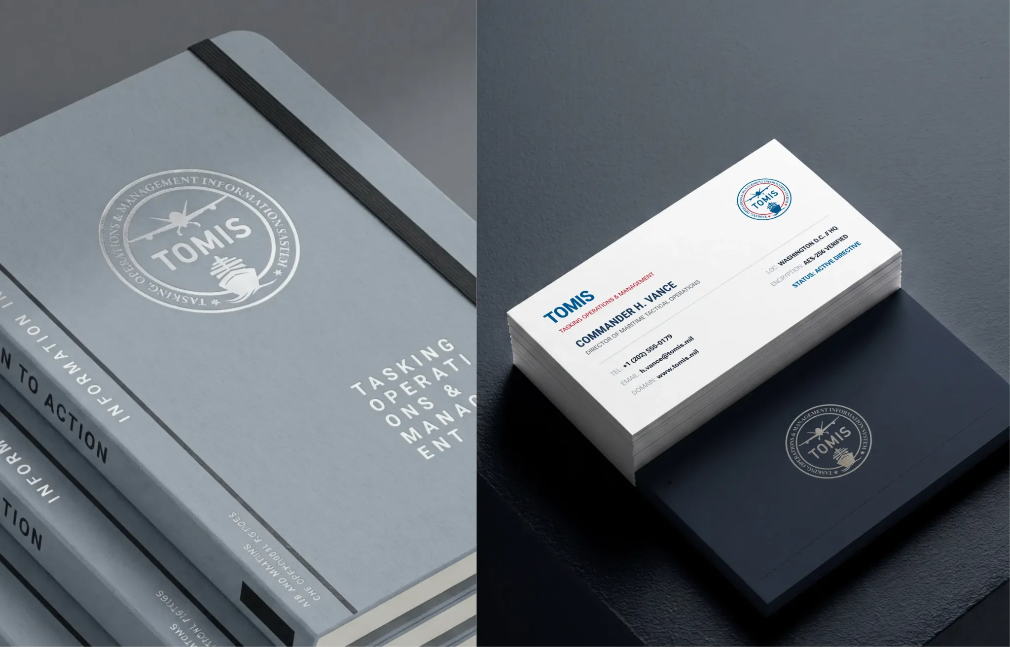 TOMIS brand identity project — Operational uniform
